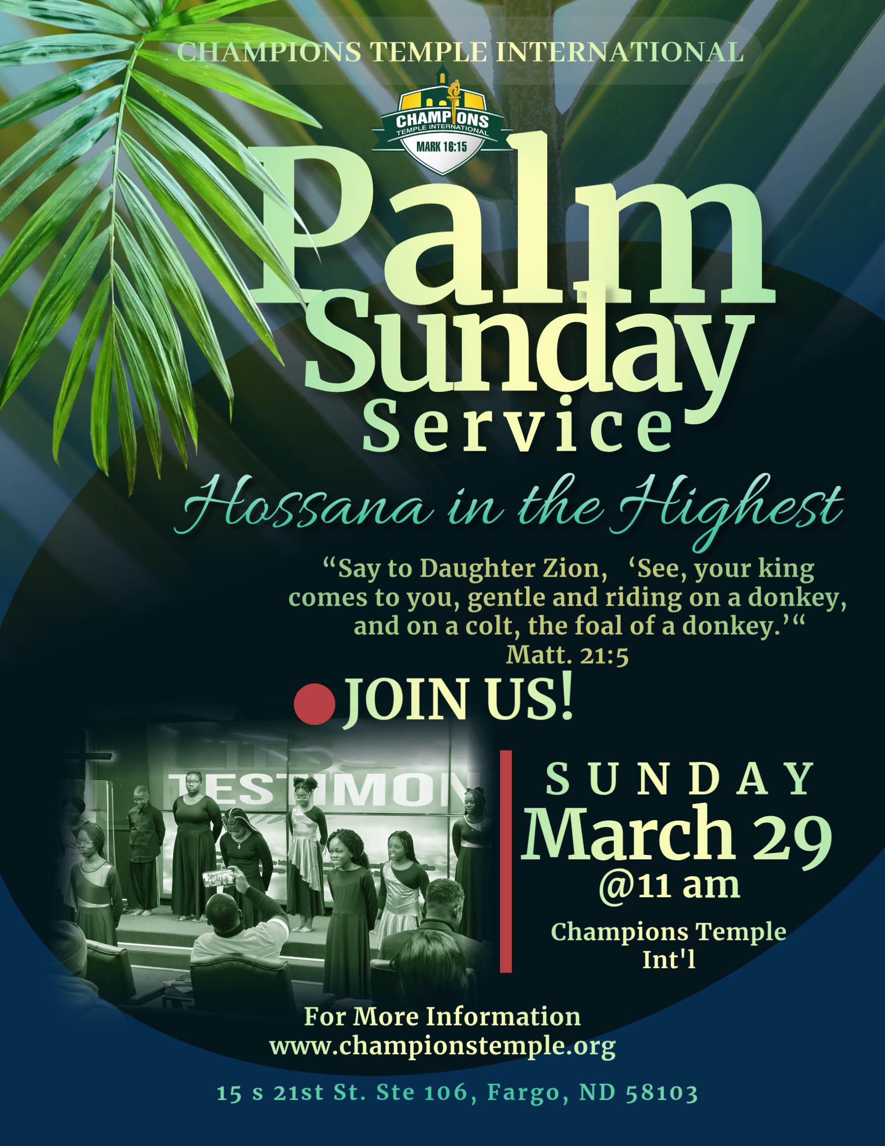 Palm Sunday Flyer